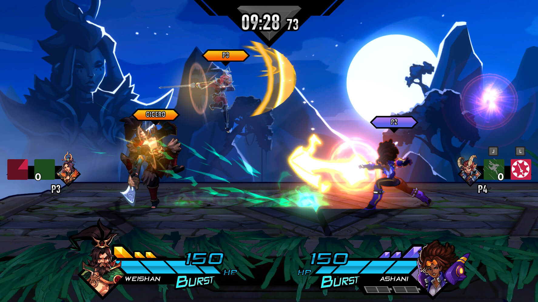 Get ready to rumble with friends in several multiplayer options