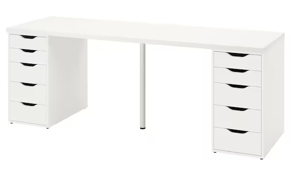 Lagkapten IKEA gaming desk setup