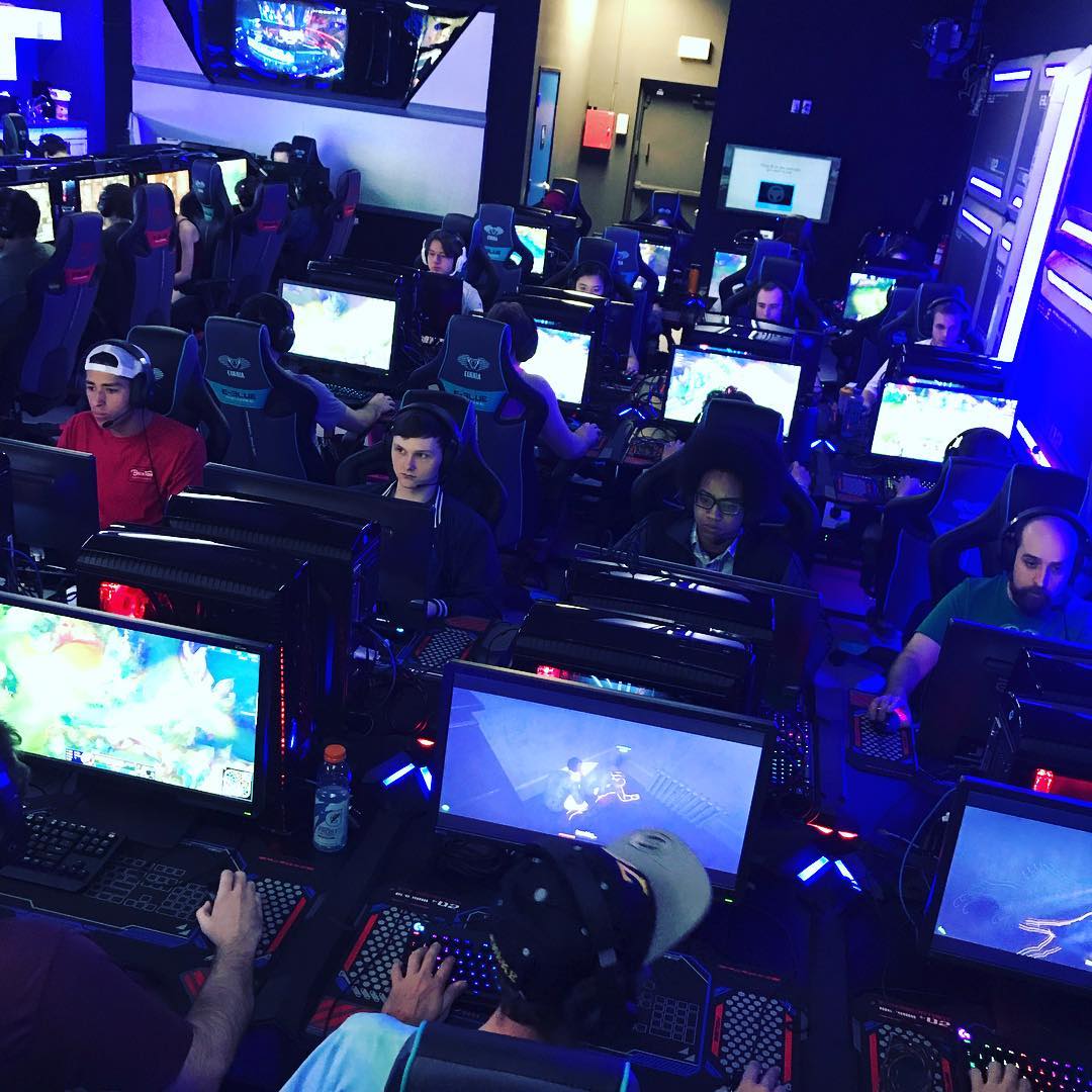 Pure Esports is an esports gaming internet cafe in Gilbert, AZ (photo courtesy Pure Esports FB page)