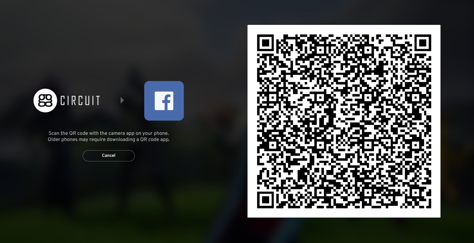 The QR code login feature provides a safer way of logging in a client PC