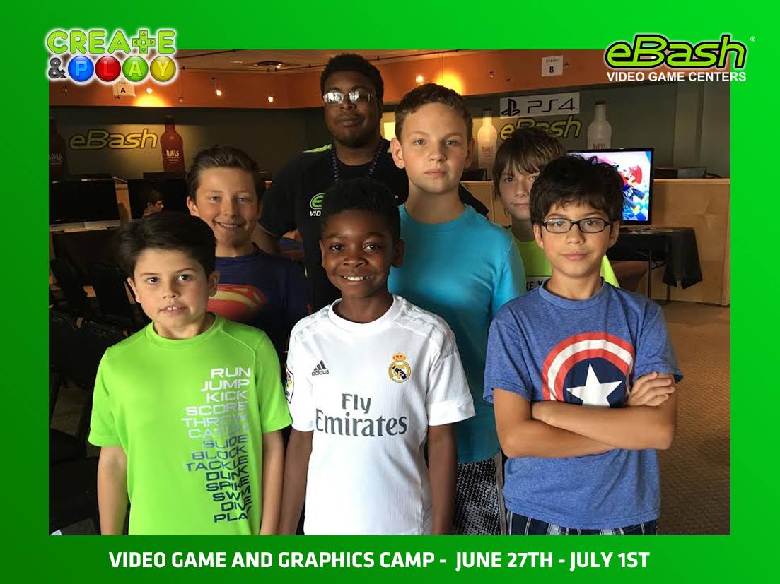 Video Game and Graphics Camp - June 27-July 1