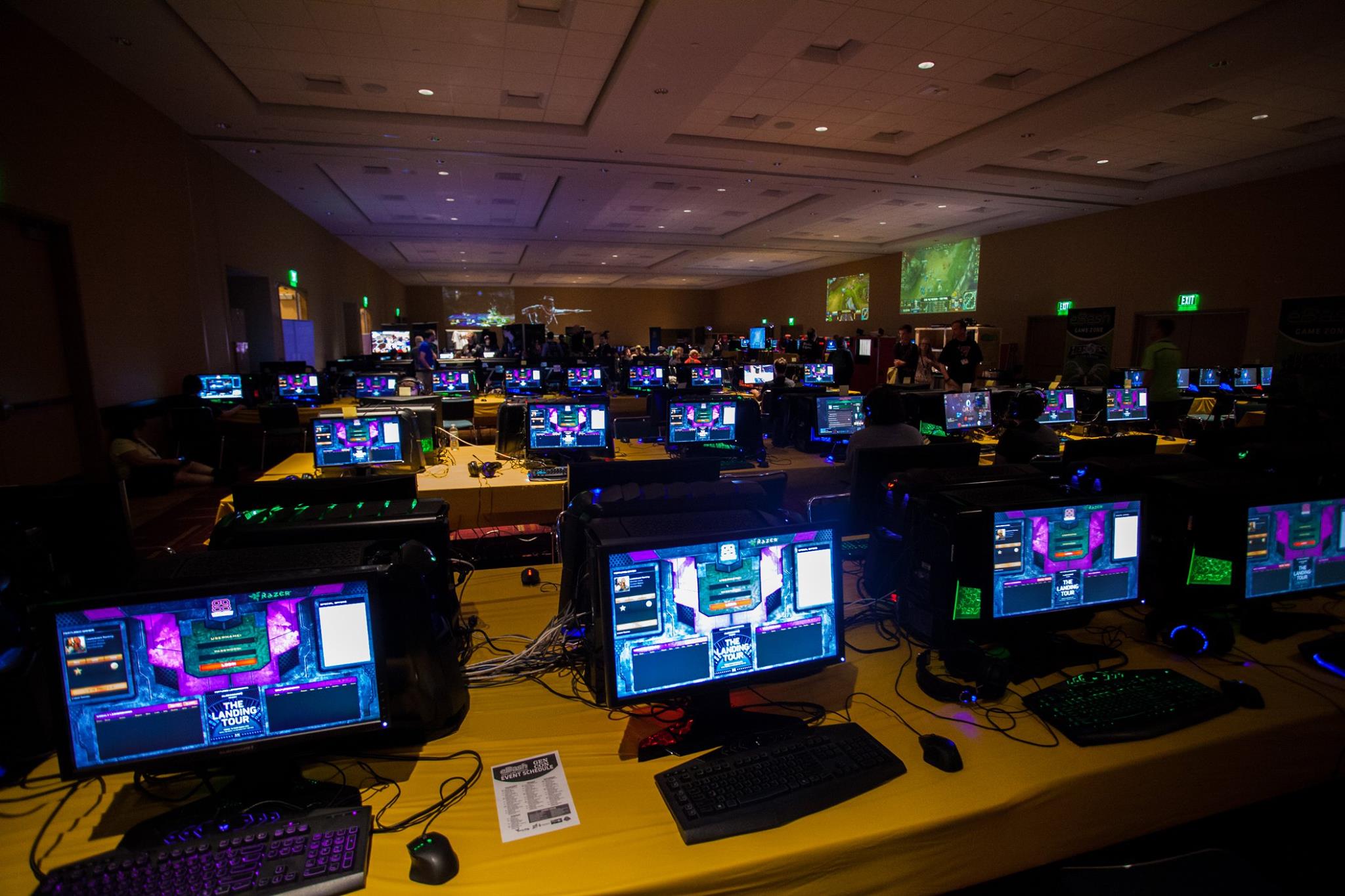 ggCircuit and the SpecOps team ran the esports area of GenCon for five years. It's last year with over 250 stations setup in two days.