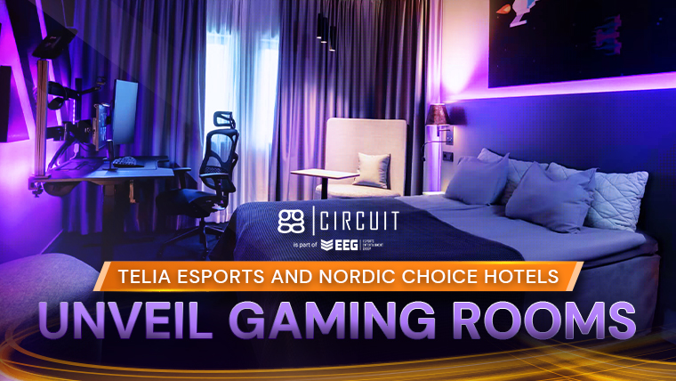 Telia Esports and Nordic Choice Hotels Unveil Gaming Rooms