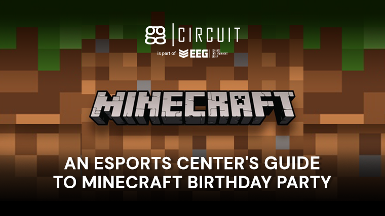An Esports Center's Guide to Minecraft Birthday Party