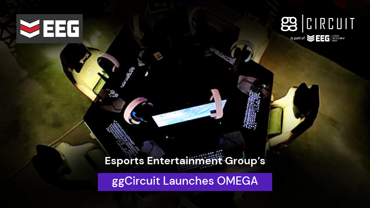 Esports Entertainment Group’s ggCircuit Launches OMEGA Esports Arcade