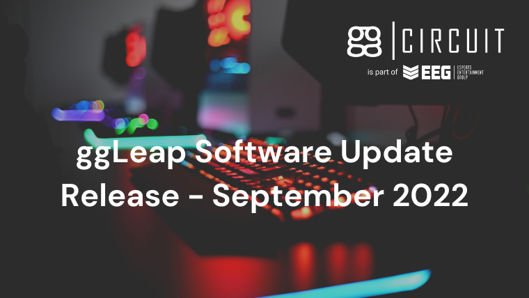 ggLeap Software Update Release - September 2022