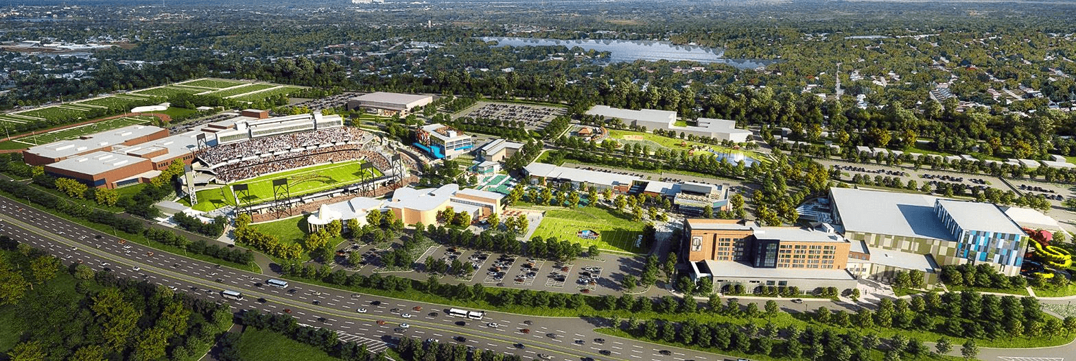 Hall of Fame Village powered by Johnson Controls