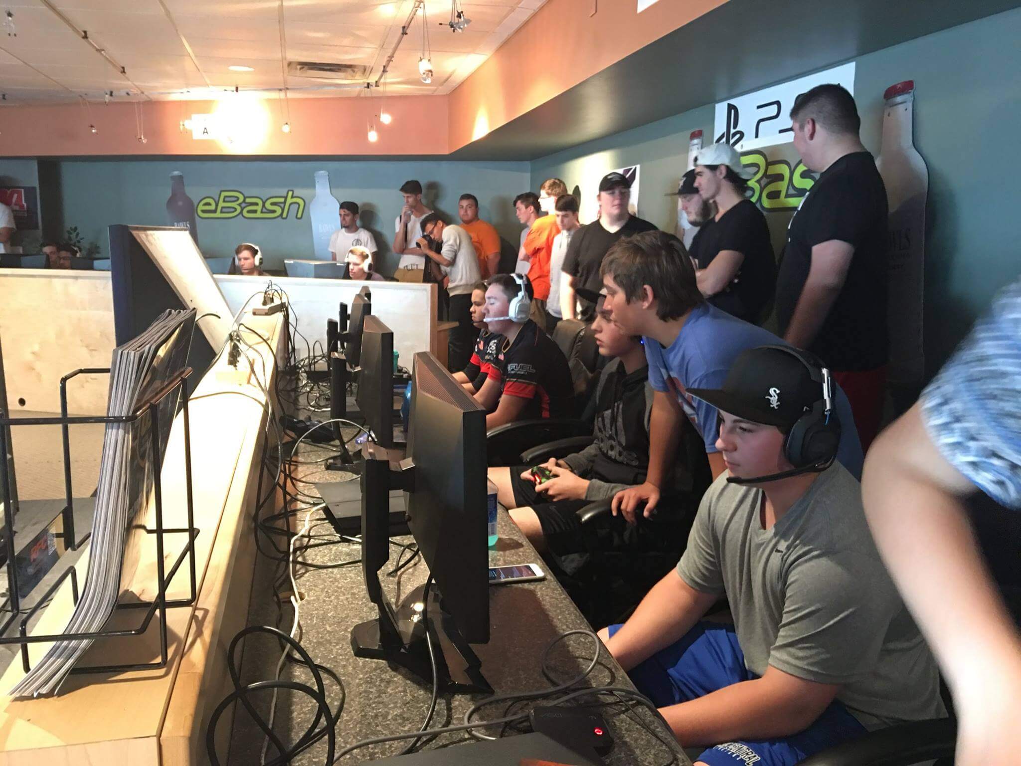 Nothing beats the experience of playing with friends in a LAN center